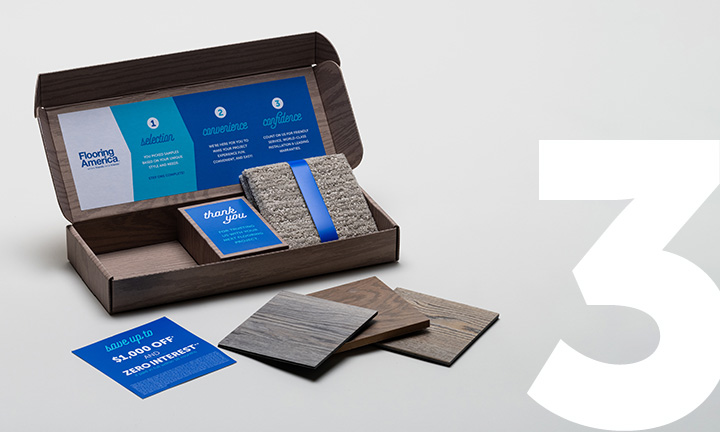 Try flooring samples at home